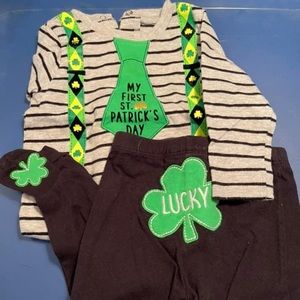 First St. Patrick’s Day Outfits for baby